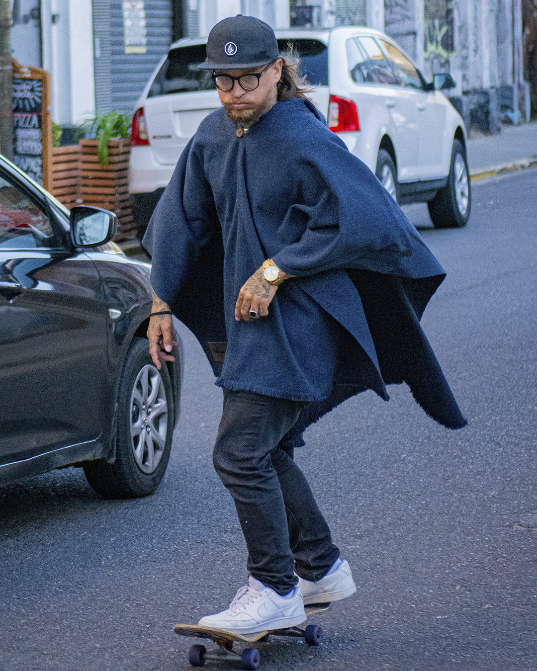 Poncho Azul
